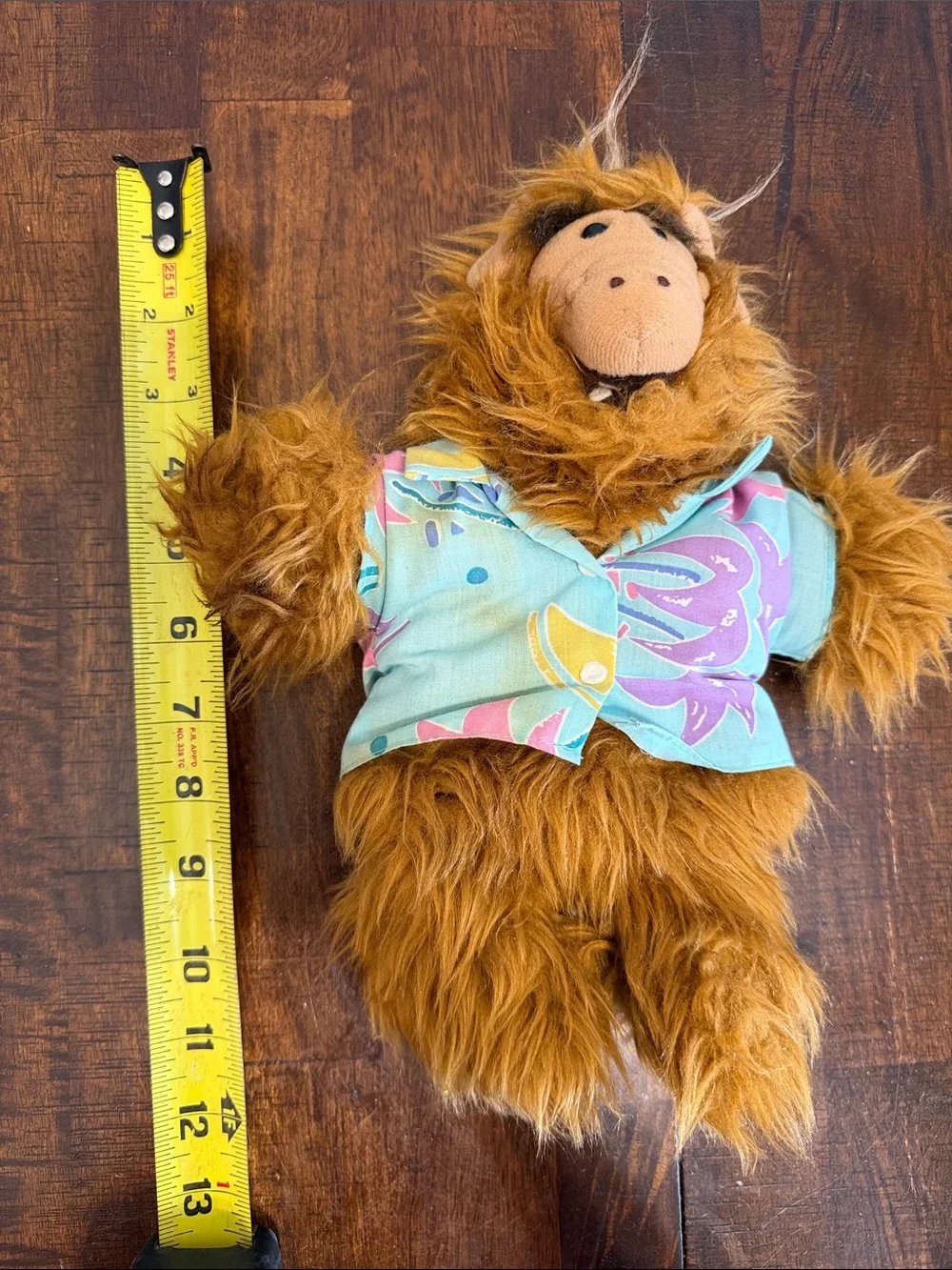 Vintage RARE ALF HAND PUPPET Alien Hawaiian Shirt 80s